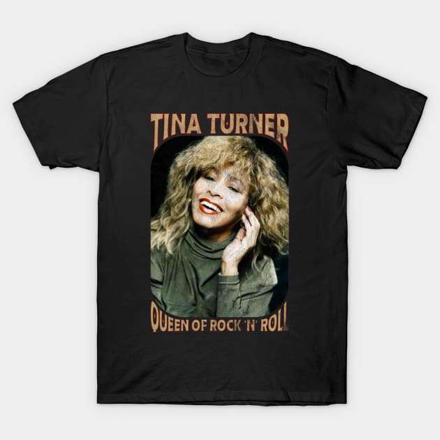 Tina Turner - Washed T-Shirt by Global Creation